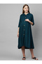 Women's Rayon Maternity & Nursing Dress - 4
