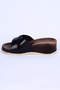 7010 High Sole Orthopedic Sole Black Daily Women's Slippers - 3