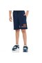 Boys' 2 Piece Sets with Matching T-shirt And Slogan Print Shorts- Blue and Navy - 5