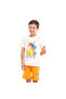 Classic Royal Blue Cotton T-Shirt & Pull-On Shorts Set