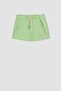 100% Cotton Printed Shorts with Elastic Waist for Girls A2455A823Hs - 8