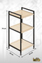 Bathroom Organizer Bathroom Shelf Kitchen Shelf Bathroom Cabinet Kitchen Cabinet Organizer Wooden - 5