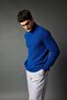 Standard Fit Regular Cut Hair Braided Turtleneck Knitwear Sweater B8882Ax23Wn - 4