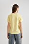 Regular Fit Crew Neck Printed Short Sleeve T-Shirt B6796Ax24Sm - 4