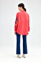 OVERSIZE SHIRT WITH EMBROIDERY DETAIL ON SLEEVES - 5