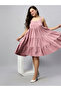 - Organic cotton broad strap maternity dress