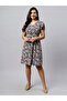 organic cotton maternity dress with drawstring - 4
