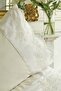 Lula Brodeli 100% Cotton Double Duvet Cover Set White - 4