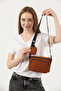 Tile U4 Canvas Fabric, Zippered, 2 Compartments, Wallet Handle and Shoulder Bag - 3