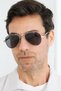 Ethan Matt Silver Black Men's Sunglasses - 2