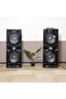Professional Active Speaker System Bluetooth Speaker Wireless Microphones| LED Lights USB |GMS8569 - 4