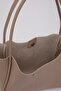 Mink Shk76 Large Size Women's Hand and Shoulder Bag with Snap Fastener Wick Strap Faux Leather Makeup Bag U:29 - 6