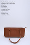 Taba Shk195 Faux Leather Single Compartment Baguette Model Zippered Hand, Arm and Shoulder Bag - 3