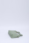 Mint Green Shk24 Soft Leather Knot Detailed Chain Strap Hand and Shoulder Bag L:14 W:22 W:8 Cm - 7