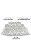 100% Cotton Doria Gray Single Pique Set 160 X 230cm - 5