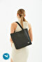 Black U24 Snap Closure Front 2 Pocket Detailed 4 Compartment Waterproof Women's Arm and Shoulder Bag B:33 Cm - 3
