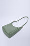 Mint Green Shk158 Faux Leather Single Compartment Strap Snap Crossbody and Shoulder Bag - 7