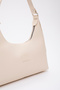 Cream Shk82 Baguette Model Single Compartment Women's Faux Leather Handbag and Shoulder Bag - 6