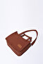Tile Shk174 Canvas Fabric, Three Compartments, Zippered, Double Strap, Hand, Arm and Shoulder Bag - 7