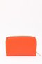 Orange Shk204 Faux Leather 13 Compartments, Card Holder, Paper and Coin Compartment Snap Wallet - 4