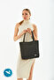 Black U24 Snap Closure Front 2 Pocket Detailed 4 Compartment Waterproof Women's Arm and Shoulder Bag B:33 Cm - 2