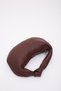 Burgundy Shk98 Knot Detailed Single Compartment Faux Leather Clutch Bag - 4