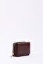 Claret Red Shk177 Faux Leather 8 Compartments, Card Holder, Paper and Coin Compartment Snap Wallet - 2
