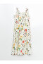 Floral Bow Women's Midi Dress - 8