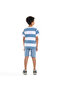 Senior Boys' Applique Pocket Detail Set - Blue - 2
