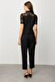 Pocketless Trousers with Button Detail on the Leg - 6