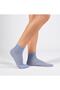 Ice Blue Collection Quarter Elastic Seamless Women's Half Socks - 3