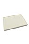 Domestic Production Suede Fabric Cream Color Westerned 34-24 cm Drawer Ring Table Stand - 7