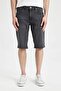 Regular Fit Jean Bermuda Shorts A4804Ax24Sm