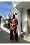 Tile 100% Cotton Jacket Pants Suit - 8645 - 3