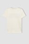 Boy's Crew Neck Floral Short Sleeve T-Shirt Z9327A624Sm - 3
