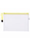 DeliE5656 A5 Zip Bag - Mesh Reinforced PVC, High Transparency, - 4