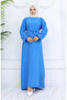 Aerobin Fabric Sleeve Elastic Dress 2002-05 Blue