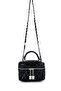 Faux Leather Almira Women's Crossbody Bag Black - 3