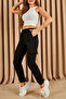 Unisex Sweatpants with Pockets Black - 2