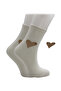Women's Heart Patterned Tennis Socks 6 Pack - 7