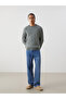 Crew Neck Men's Knitwear Sweater - 2
