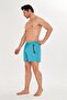 Men's swim shorts turquoise 2607-t - 2