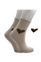 Women's Heart Patterned Tennis Socks 6 Pack - 3