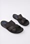 Eco Men's Daily Genuine Leather Comfortable Soft Sole Orthopedic Slippers - 2