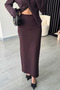 Plum Olden Thin Jacket Skirt Set - 902138 - 4