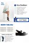 Women's Orthopedic Anatomical Footbed Double-Strap Hook-and-Loop Back-Buckled Daily Sandals Slippers - 6