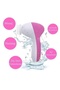 Battery Operated Facial Skin Cleansing Device Blackhead Peeling Brush Set Body Facial Care Massager - 3