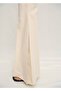 Wide-leg Cotton Fabric Pants - 5