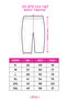Women's Cotton over Knee Short Tights 2 Pack White - Black - 2