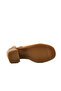 Beige Genuine Leather Women's Heeled Sandals 2511902 Y Z - 5